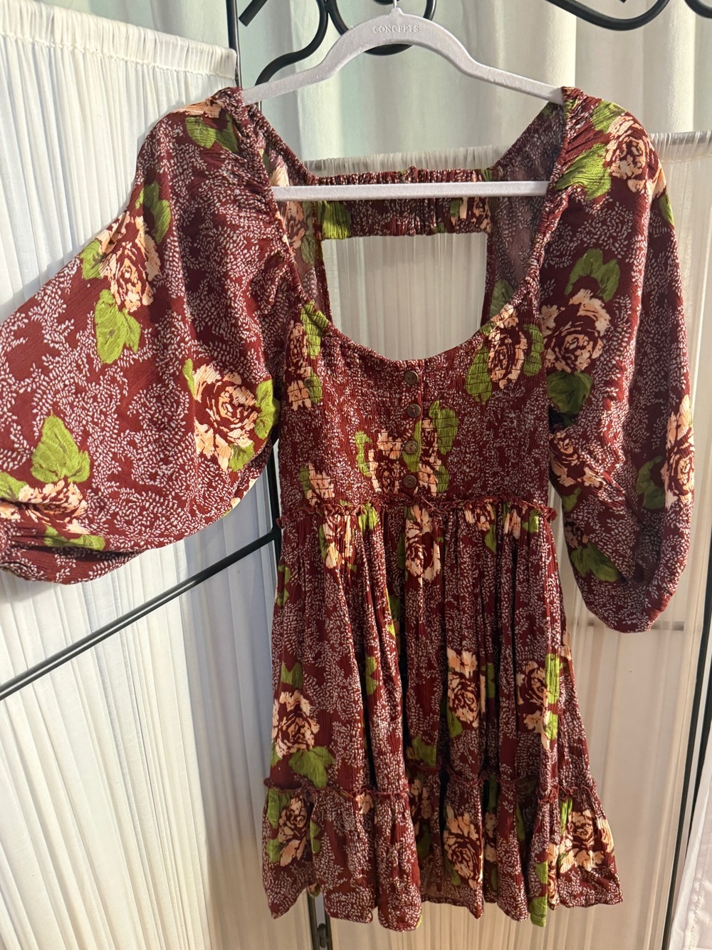 Free People babydoll dress NWOT Small